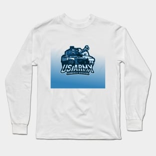 US Army Tank Armored Division Long Sleeve T-Shirt